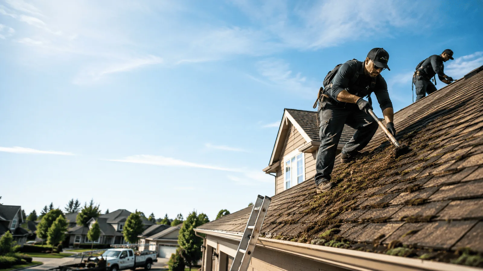 Roof Moss Removal in Changewater, NJ near me
